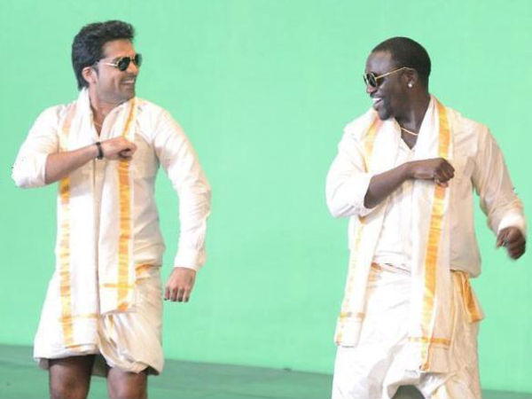 Simbu With Akon