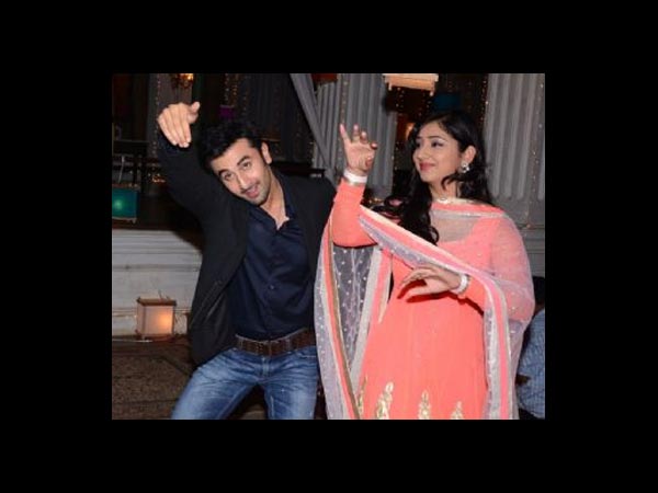 Ranbir With Pankhuri