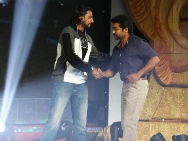 Sudeep With Surya