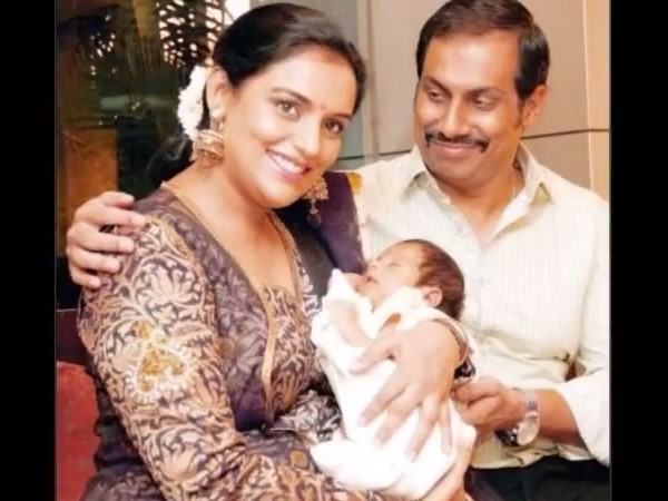 Shwetha Menon's Family At KSFA