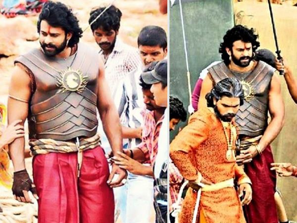 Prabhas, Rana's Rehearsal For Baahubali