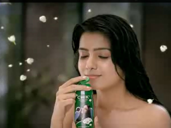 Samantha In Chik Ad