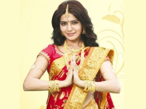 Samantha In Saravana Stores Ad