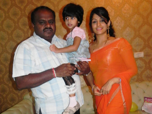 Image result for kumaraswamy radhika marriage