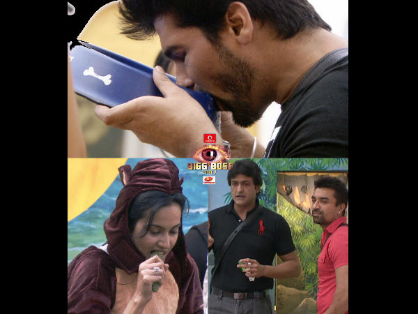 Kushal Drinks From Dog's Bowl