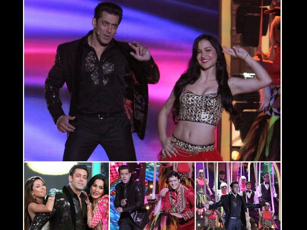 Bigg Boss 7 Grand Finale Bigg Boss 7 Salman Khan Performances Photos Filmibeat grand finale bigg boss 7 salman khan