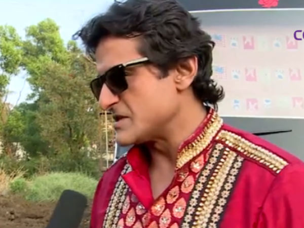 Armaan Kohli With The Press Outside Bigg Boss Sets