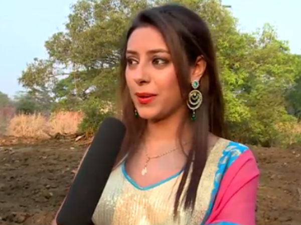 Pratyusha During Making Of Grand Finale