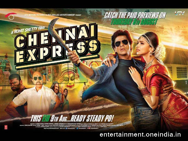 Chennai Express - 3rd Highest Grosser