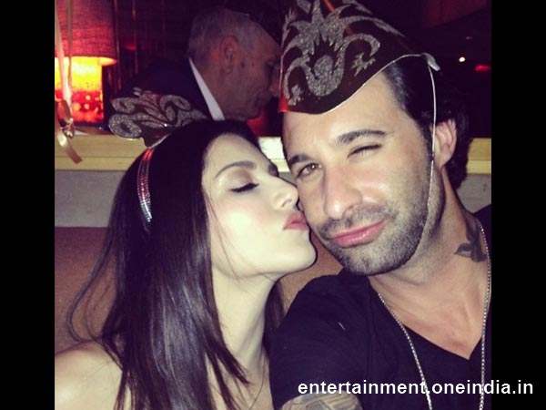 New Year Celebrations of Bollywood Celebrities -Sunny Leone
