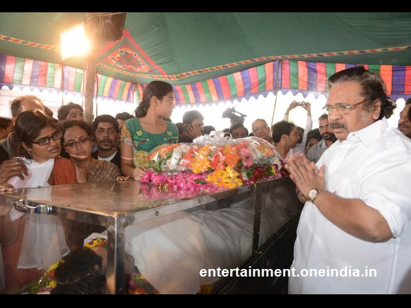 DSR Pays Last Respect To Uday Kiran
