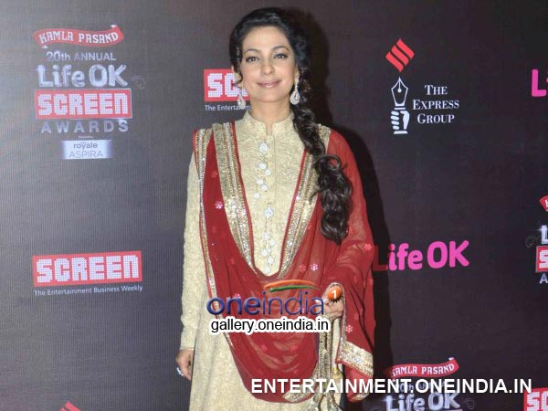 Juhi Chawla At The 20th Annual Screen Awards