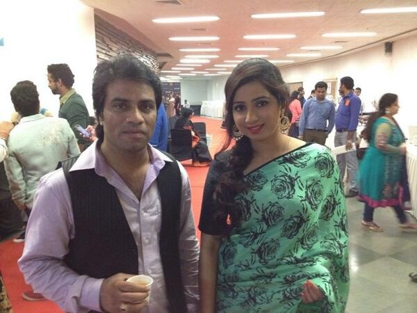 Shreya Ghoshal ‏@shreyaghoshal