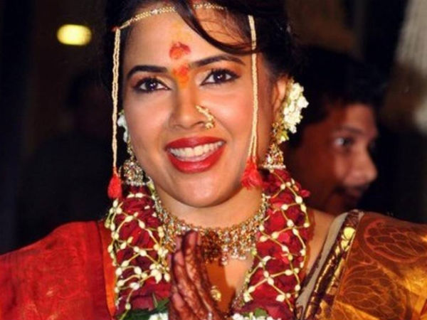 Wedding Photo: Sameera Reddy