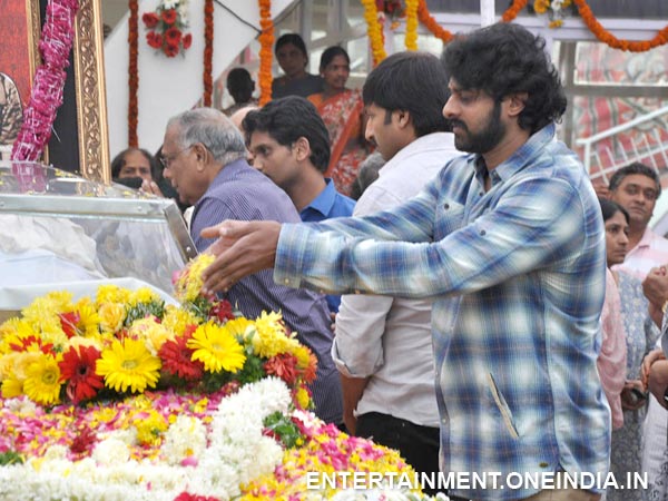 Prabhas Pays Last Respect To ANR