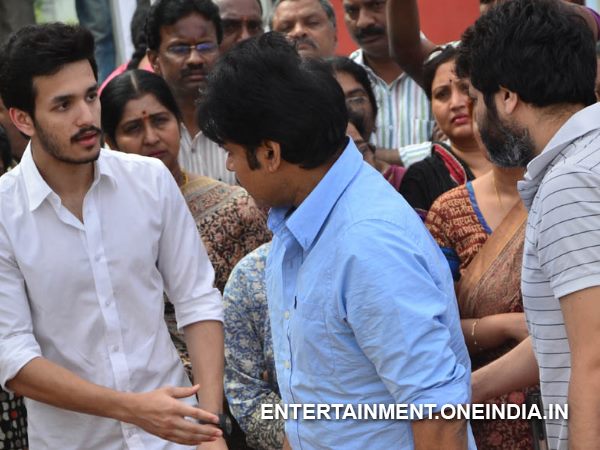 Pawan Kalyan With Akkineni Akhil