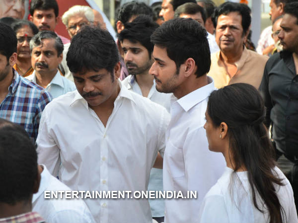 Mahesh Babu With Nagarjuna