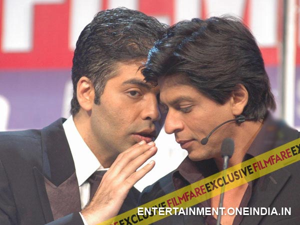 Karan Johar With Shahrukh Khan