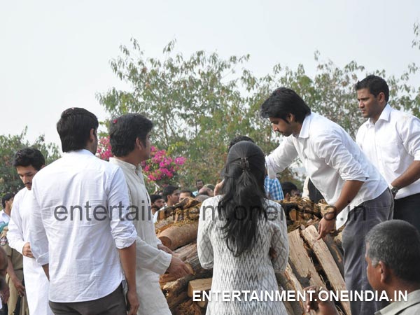 Sushanth Performing ANR's Last Rituals