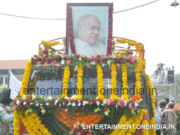 Vehicle For ANR Last Yatra