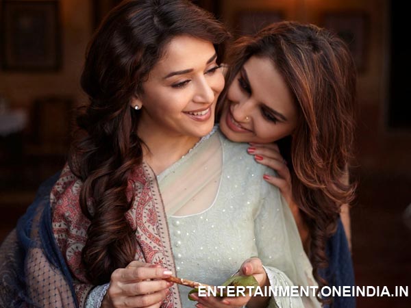 Madhuri, Huma In Dedh Ishqiya