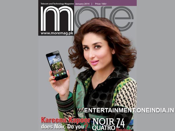 Kareena On More Magazine Cover