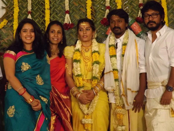 Vishnuvardhan-Anu At Kreshna-Kaivalya's Marriage