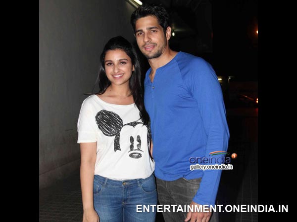 Parineeti-Sidharth At Hasee Toh Phasee Screening