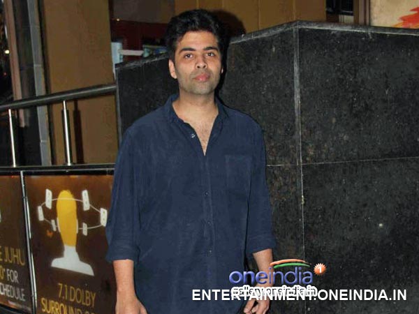 Karan Johar At Hasee Toh Phasee Screening