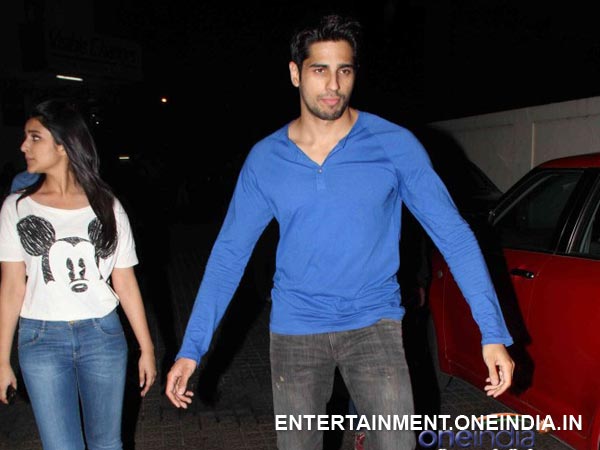 Parineeti-Sidharth At HTP Screening
