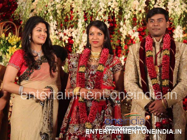 Radhika Kumaraswamy At Sanjay Babu's Reception