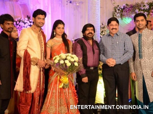 Dhayanidhi Maran At Ilakkiya's Wedding Reception