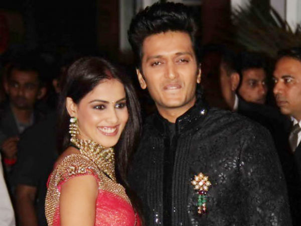 Riteish Deshmukh-Genelia D'Souza