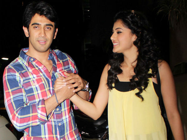 Taapsee Romancing Amit Sadh