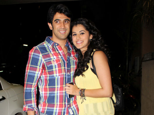 Taapsee With Amit