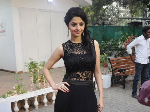 Vedhika Posing For Camera