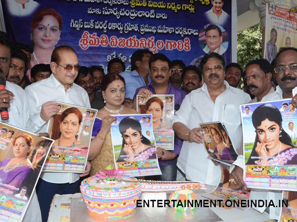 Vijaya Nirmala Launches Calenders