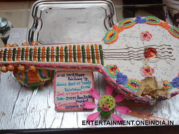 Vijaya Nirmala's Birthday Cake