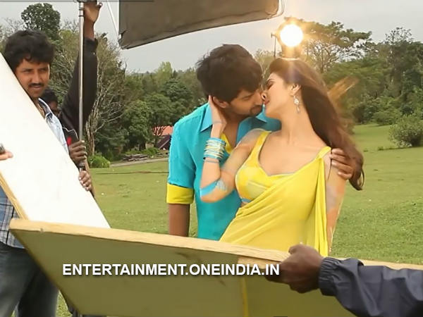 Nani-Vaani Kapoor's Lip Lock In Aaha Kalyanam