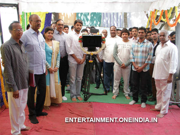 Surender Reddy Directs First Shot Of Nithin's New Movie