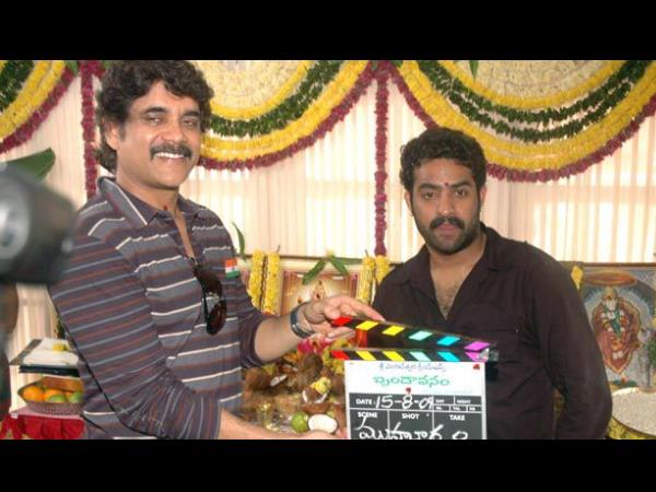 Nagarjuna Launching Brindavanam Shooting
