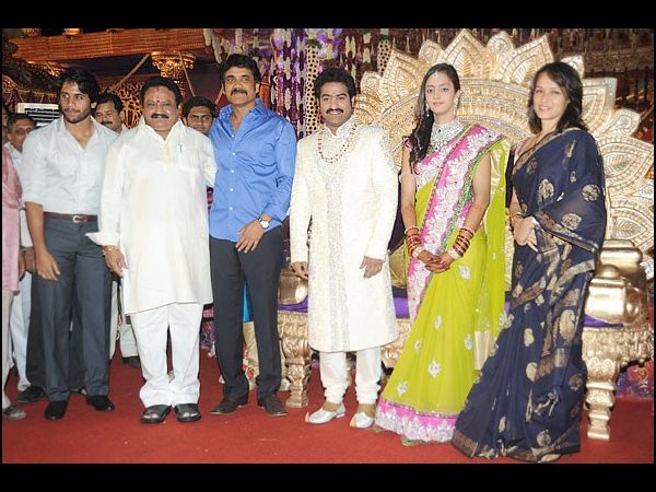 Nagarjuna At Jr NTR's Wedding