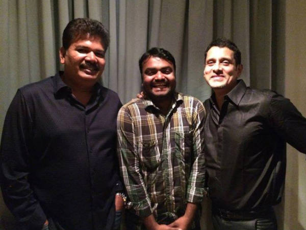 Photo: Shankar & Vikram At Ai Wrap Up Party