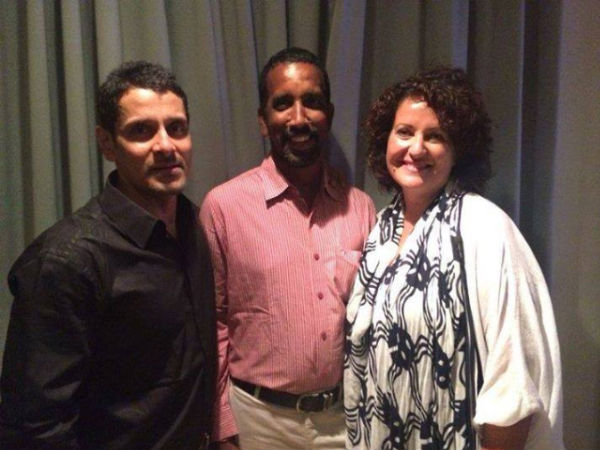 Vikram At The Wrap Up Party