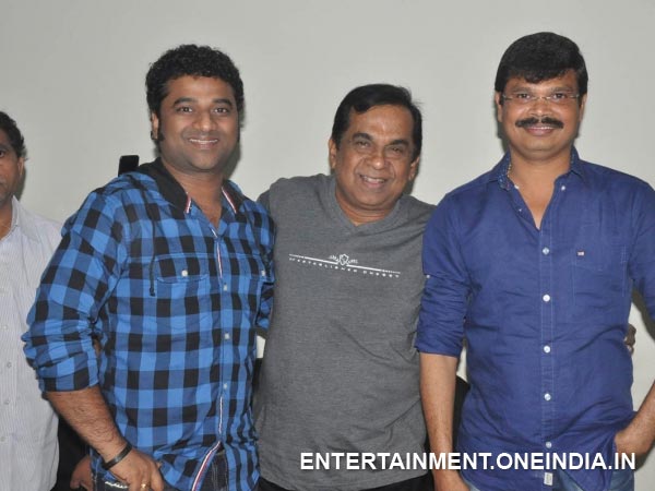Boyapati Srinu Posing With Brahmanandam, DSP