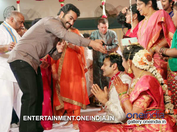 Junior NTR At BVSN Prasad's Daughter Marriage
