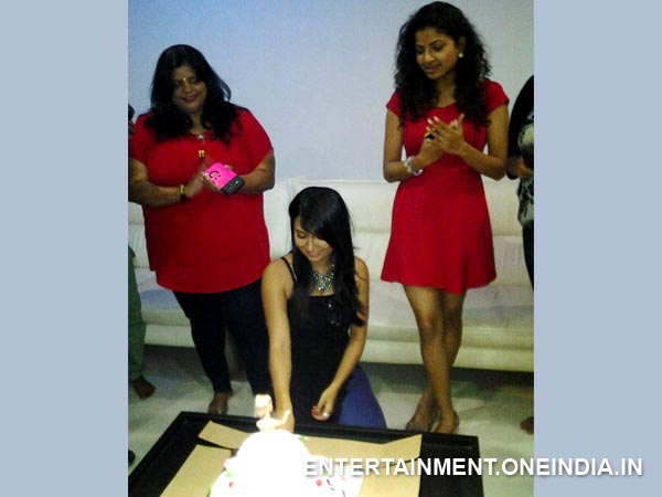 Nandagokula Team At Radhika Pandit's Birthday Celebration