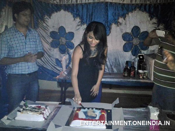 Bahaddur Team At Radhika Pandit's Birthday Bash