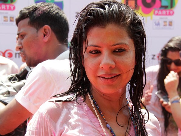 Sambhavana Seth At Holi On Zoom Tv!