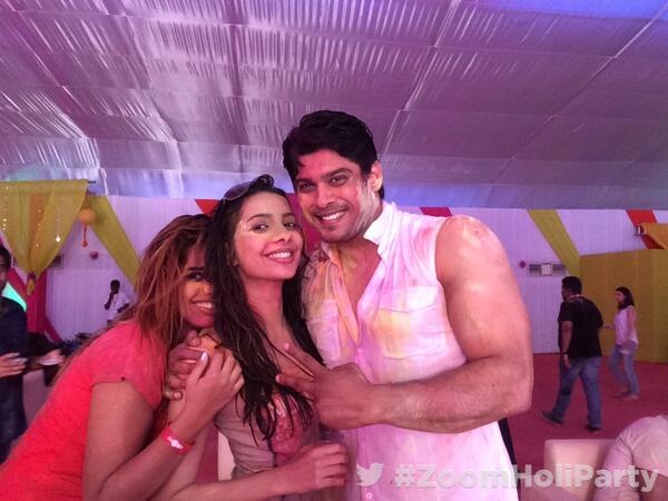 Siddharth Shukla At Zoom Holi Party!